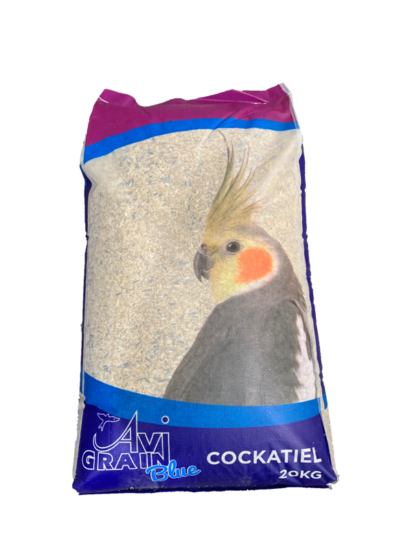 AVIGRAIN COCKATIEL BLUE 20KG